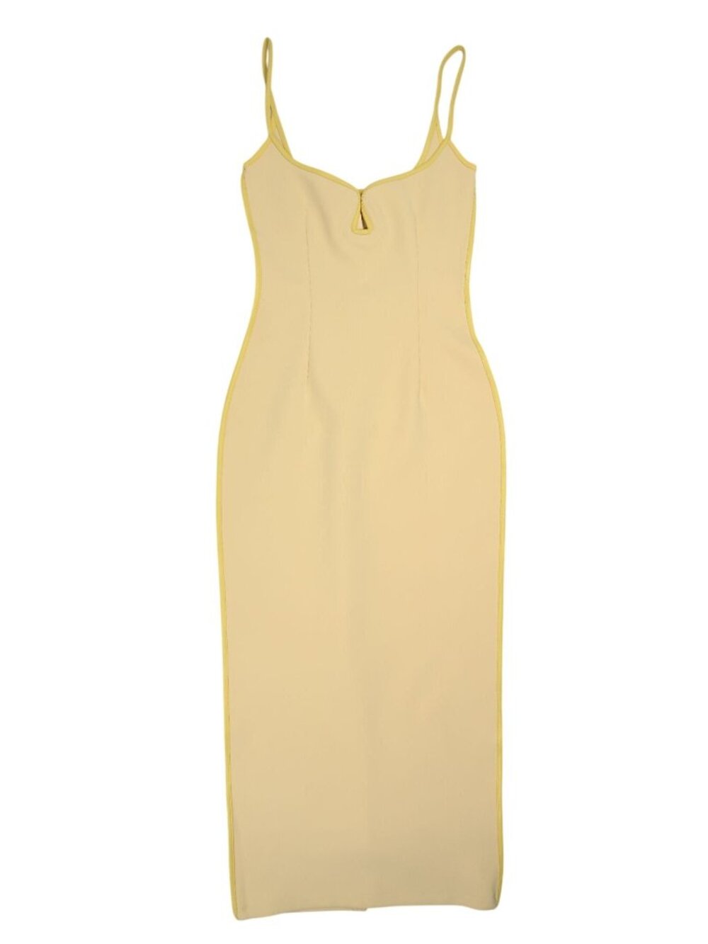 Paris Georgia Marlo Dress in Post-It Yellow